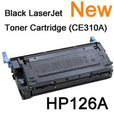 HP 126A (CE310A) BLACK COMPATIBLE TONER CARTRIDGE