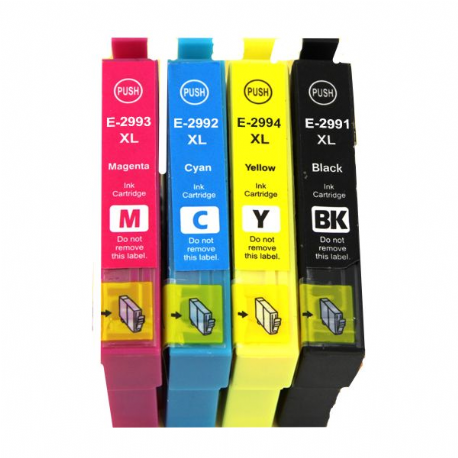 Epson 29XL Multipack (T2991, T2992, T2993, T2994) Cartridges