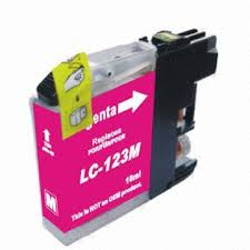 Brother LC125M (LC123M) Magenta Ink Cartridge Compatible